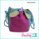 PERSIMMON BAG - BAG/J39 BLUE & RED